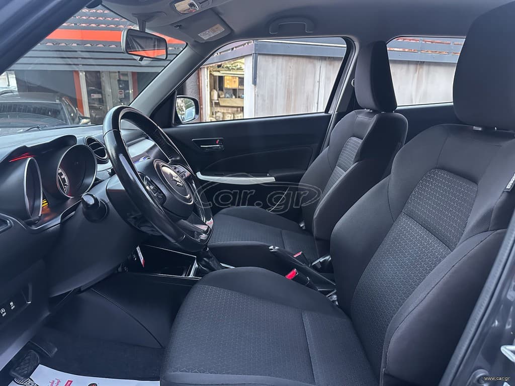 Suzuki Swift 2021 Ελληνικό, HYBRID,1ο Χέρι,Οθονη  CarPlay,Βιβλίο, 2Ετη Εγγύηση thumbnail 11