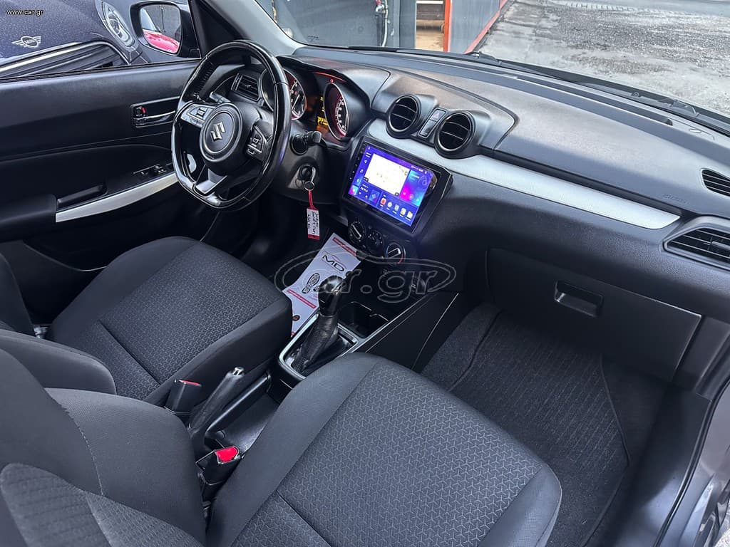 Suzuki Swift 2021 Ελληνικό, HYBRID,1ο Χέρι,Οθονη  CarPlay,Βιβλίο, 2Ετη Εγγύηση thumbnail 12