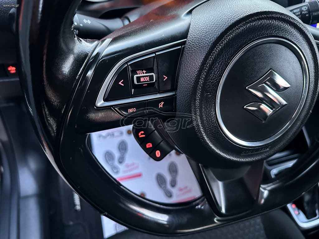 Suzuki Swift 2021 Ελληνικό, HYBRID,1ο Χέρι,Οθονη  CarPlay,Βιβλίο, 2Ετη Εγγύηση thumbnail 20