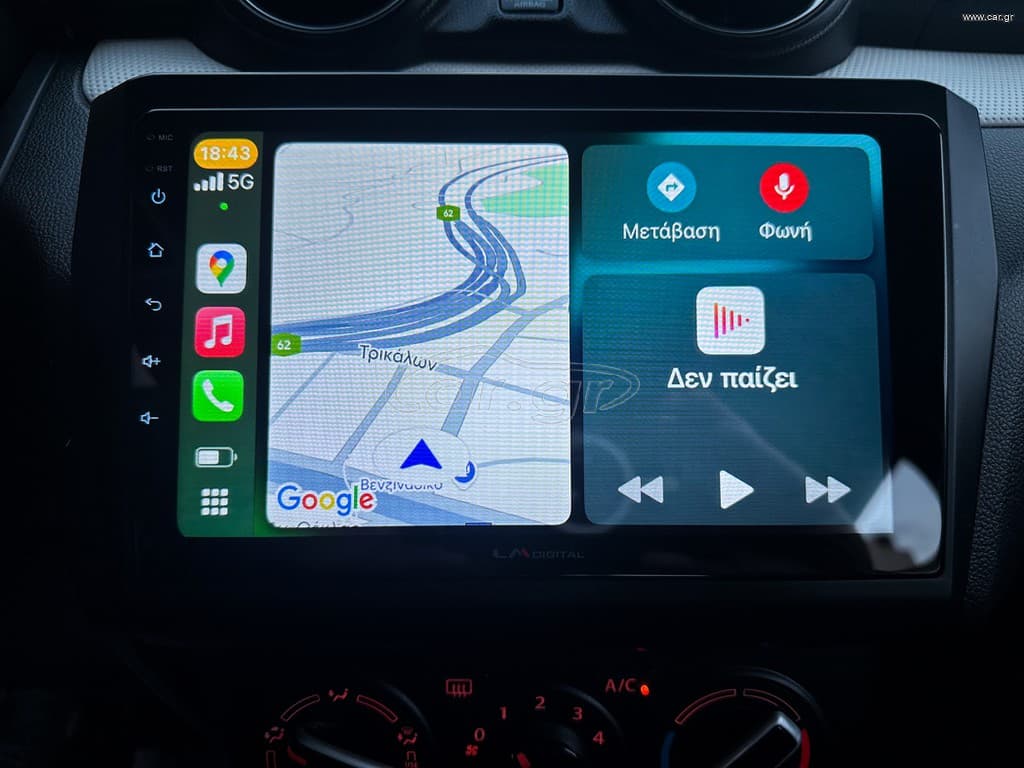 Suzuki Swift 2021 Ελληνικό, HYBRID,1ο Χέρι,Οθονη  CarPlay,Βιβλίο, 2Ετη Εγγύηση thumbnail 29