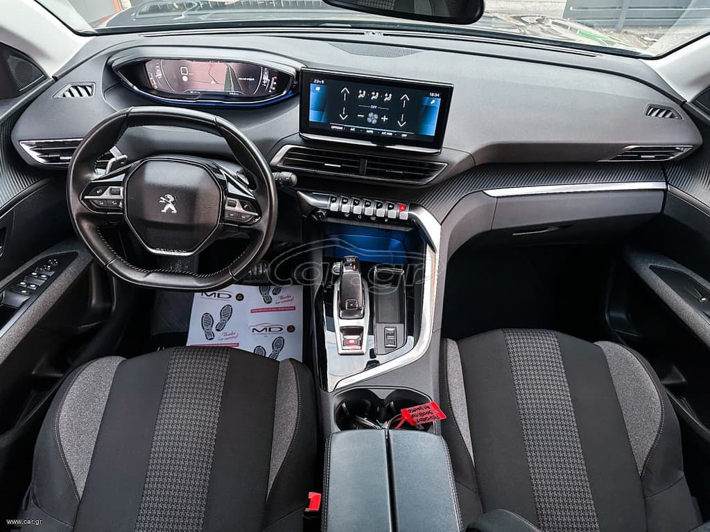 Peugeot 3008 2021 Ελληνικό,1o Χέρι,Οθόνη Carplay,Βιβλίο,2 Ετη Εγγύηση thumbnail 17
