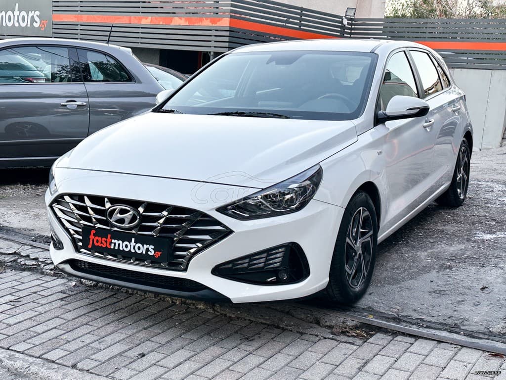 Hyundai i 30 2021 1ο Χέρι,PREMIUM HYBRID,Οθόνη Carplay,Βιβλίο,2Ετη Εγγύηση thumbnail 3