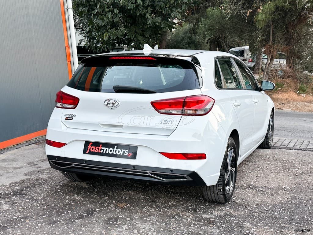 Hyundai i 30 2021 1ο Χέρι,PREMIUM HYBRID,Οθόνη Carplay,Βιβλίο,2Ετη Εγγύηση thumbnail 8