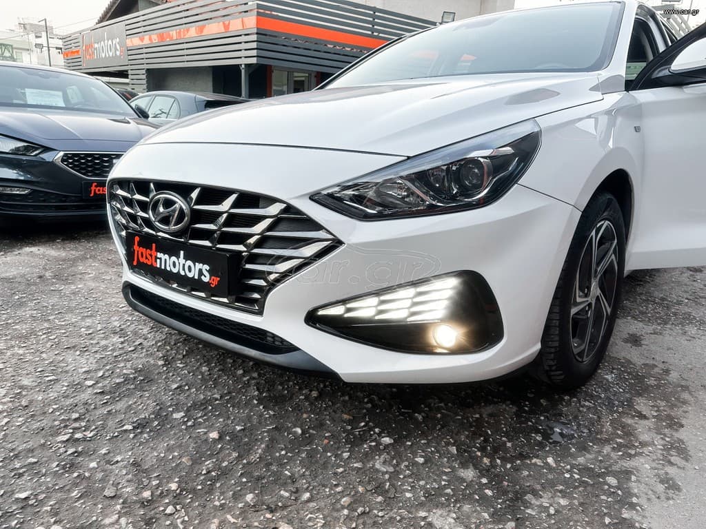Hyundai i 30 2021 1ο Χέρι,PREMIUM HYBRID,Οθόνη Carplay,Βιβλίο,2Ετη Εγγύηση thumbnail 39