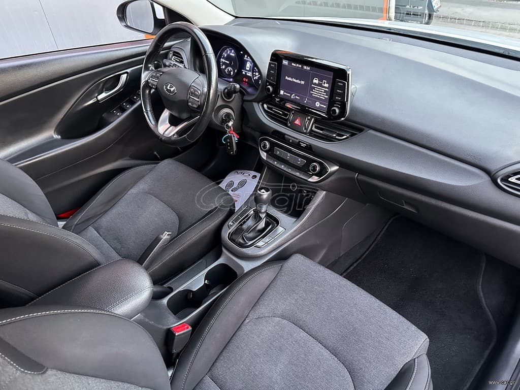 Hyundai i 30 2021 1ο Χέρι,PREMIUM HYBRID,Οθόνη Carplay,Βιβλίο,2Ετη Εγγύηση thumbnail 13