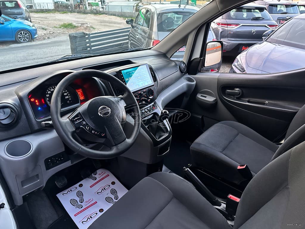 Nissan NV200 2018 NV200,Ελληνικό,1o Χέρι,2Πλαινές πόρτες,Οθόνη Carplay,Βιβλίο thumbnail 11