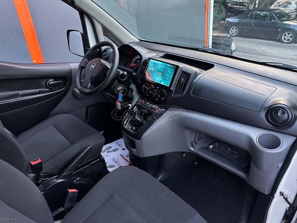 Nissan NV200 2018 NV200,Ελληνικό,1o Χέρι,2Πλαινές πόρτες,Οθόνη Carplay,Βιβλίο thumbnail 13