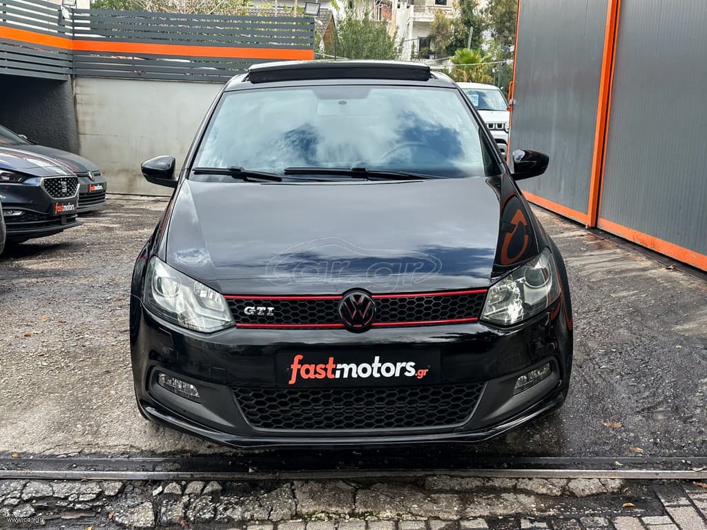 Volkswagen Polo 2011 Ελληνικό, GTI, DSG, Panorama, Οθόνη Carplay, Βιβλίο service thumbnail 2