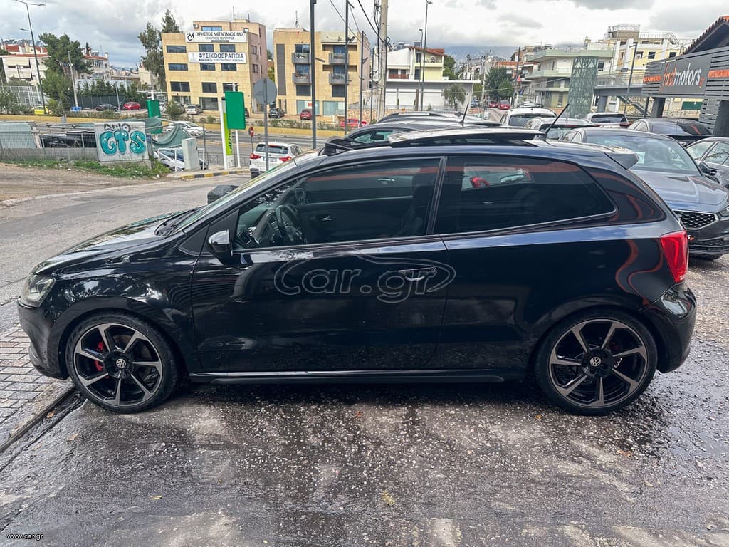 Volkswagen Polo 2011 Ελληνικό, GTI, DSG, Panorama, Οθόνη Carplay, Βιβλίο service thumbnail 4