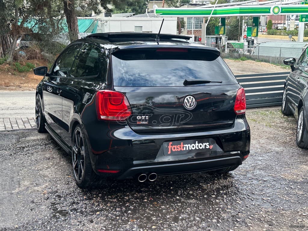 Volkswagen Polo 2011 Ελληνικό, GTI, DSG, Panorama, Οθόνη Carplay, Βιβλίο service thumbnail 5