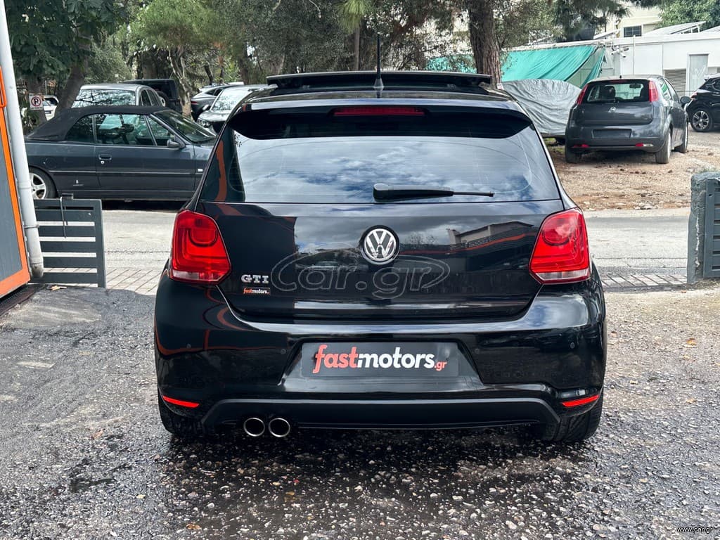 Volkswagen Polo 2011 Ελληνικό, GTI, DSG, Panorama, Οθόνη Carplay, Βιβλίο service thumbnail 6