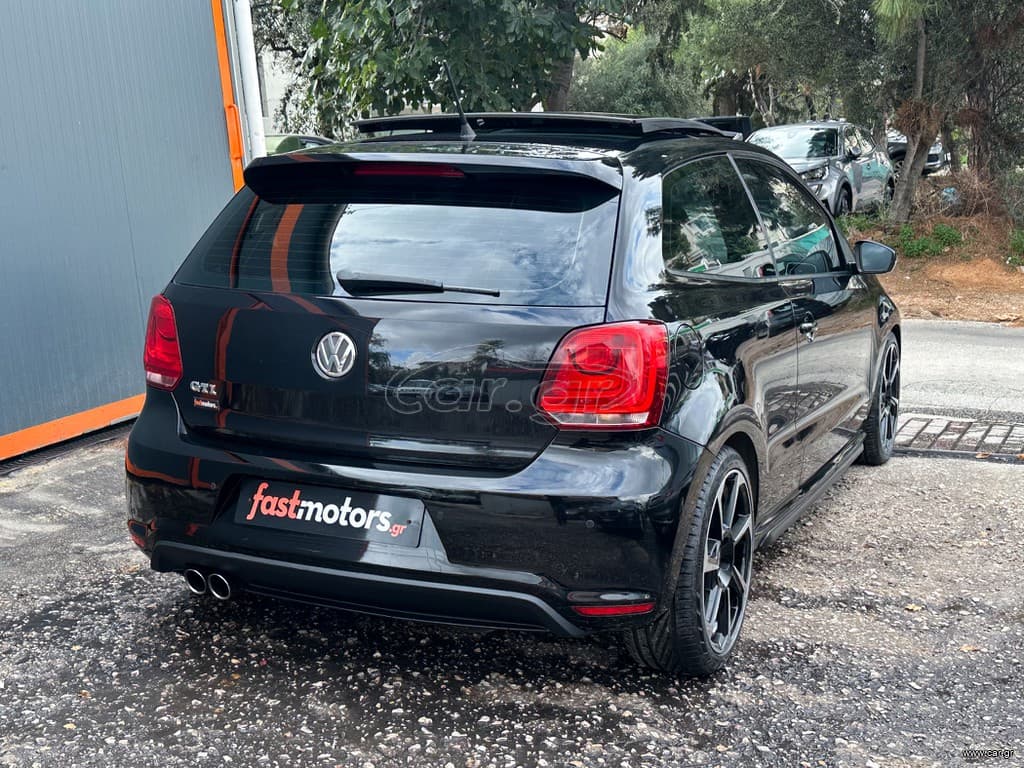 Volkswagen Polo 2011 Ελληνικό, GTI, DSG, Panorama, Οθόνη Carplay, Βιβλίο service thumbnail 8