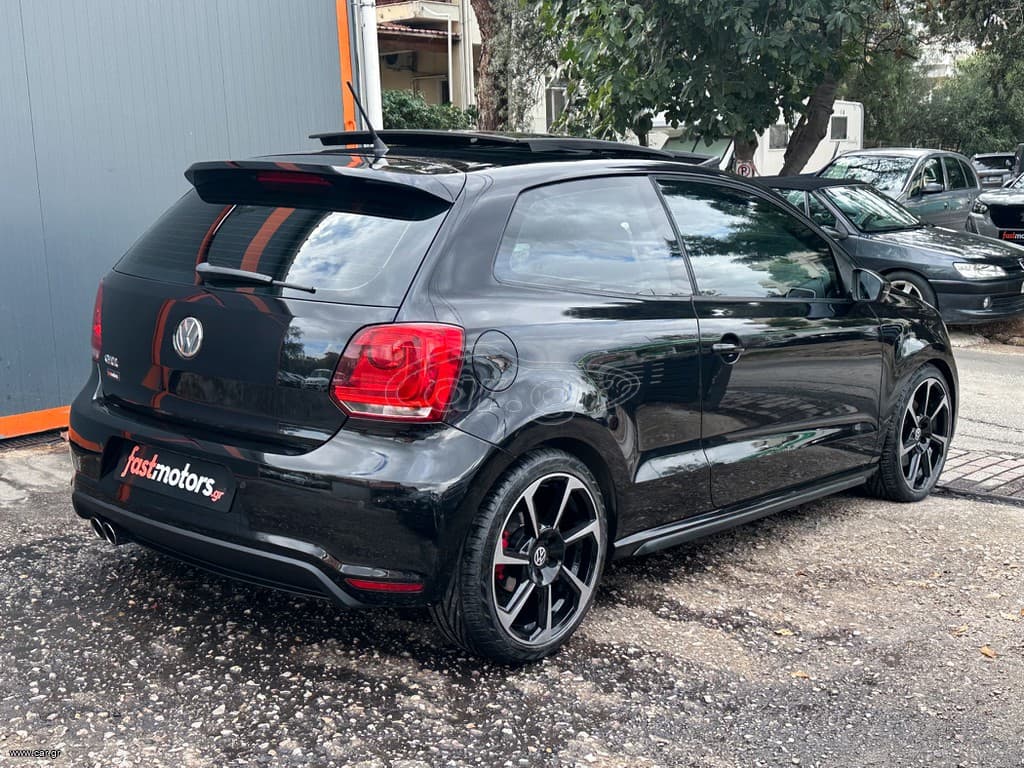 Volkswagen Polo 2011 Ελληνικό, GTI, DSG, Panorama, Οθόνη Carplay, Βιβλίο service thumbnail 9
