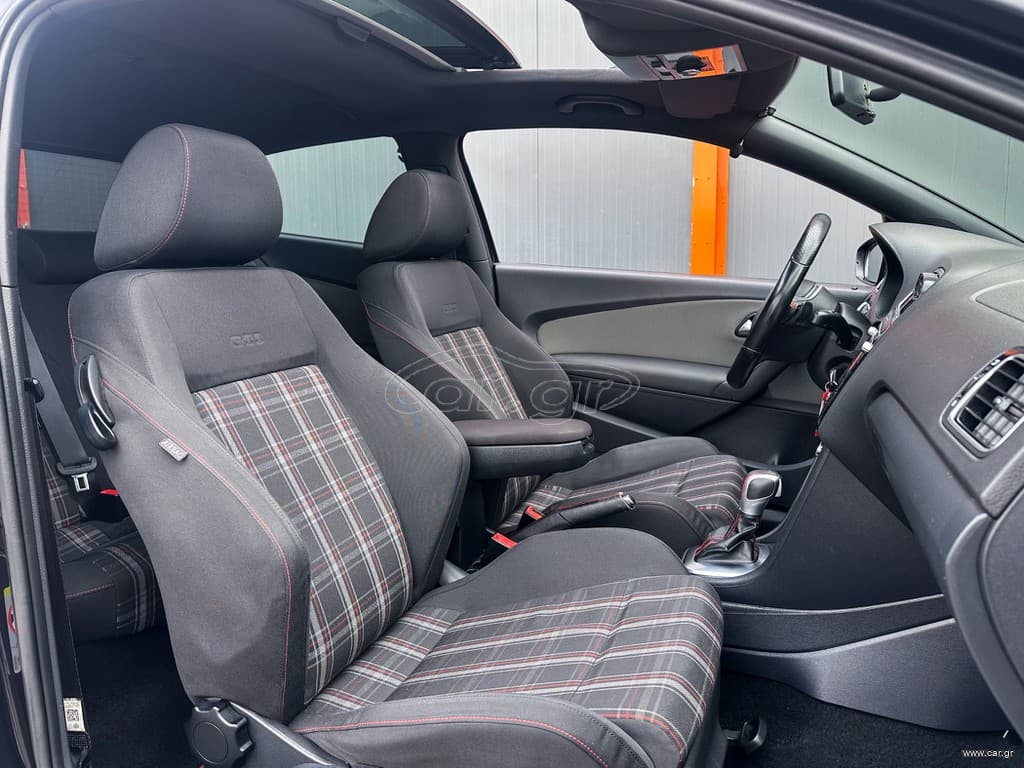 Volkswagen Polo 2011 Ελληνικό, GTI, DSG, Panorama, Οθόνη Carplay, Βιβλίο service thumbnail 14