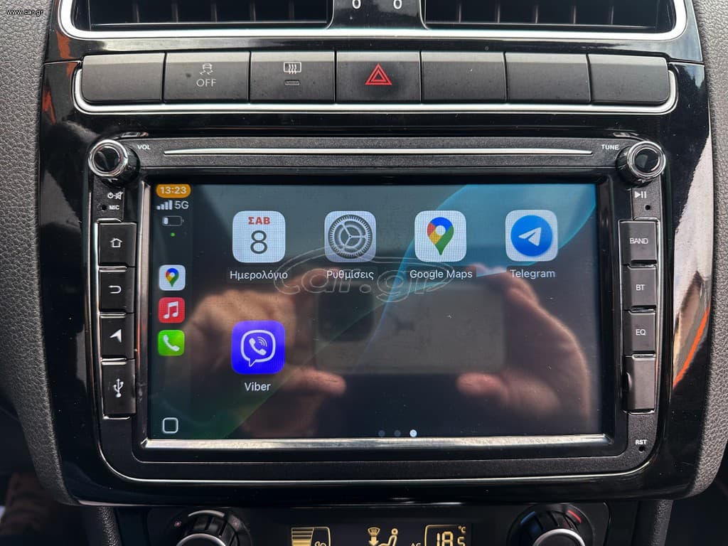 Volkswagen Polo 2011 Ελληνικό, GTI, DSG, Panorama, Οθόνη Carplay, Βιβλίο service thumbnail 36