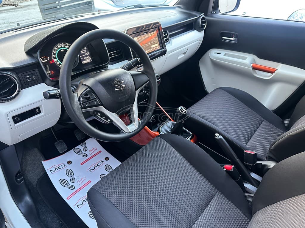 Suzuki Ignis 2017 Ελληνικό, GL+, 1ο Χέρι, Οθονη  CarPlay, Βιβλίο, 2Ετη Εγγύηση thumbnail 11