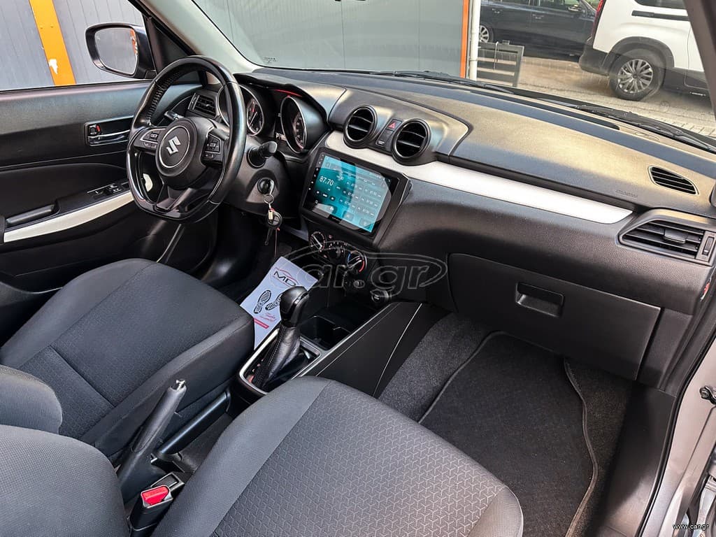 Suzuki Swift 2021 Ελληνικό,HYBRID,1ο Χέρι,Οθονη  CarPlay, Βιβλίο,2Ετη Εγγύηση thumbnail 13