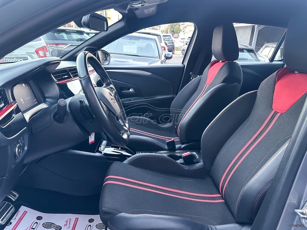 Opel Corsa 2022 Ελληνικό, 1ο Χέρι,GS LINE,Οθόνη CarPlay, Βιβλίο,2Ετη Εγγύηση thumbnail 12