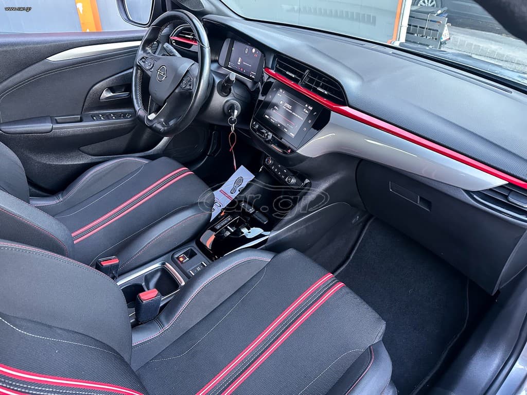 Opel Corsa 2022 Ελληνικό, 1ο Χέρι,GS LINE,Οθόνη CarPlay, Βιβλίο,2Ετη Εγγύηση thumbnail 13