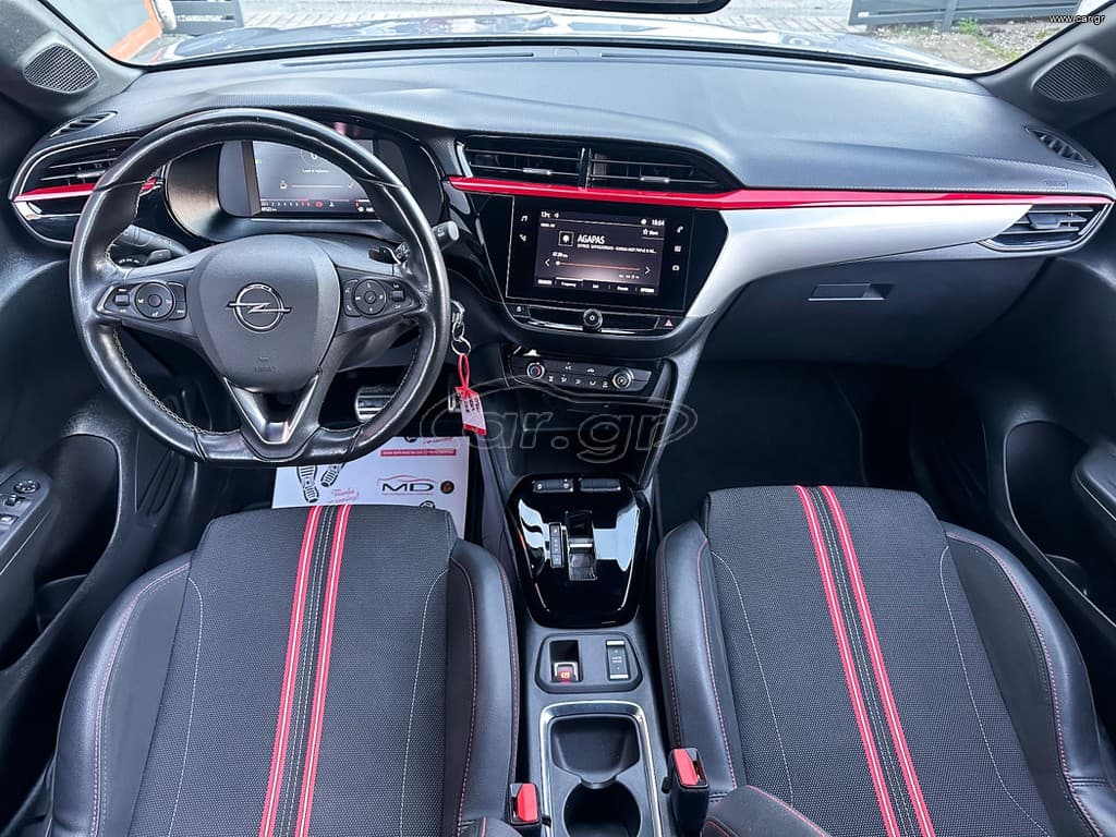 Opel Corsa 2022 Ελληνικό, 1ο Χέρι,GS LINE,Οθόνη CarPlay, Βιβλίο,2Ετη Εγγύηση thumbnail 17