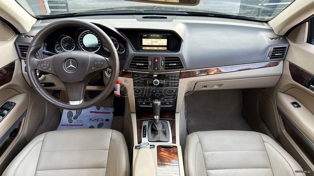 Mercedes-Benz E 350 2009 Coupe, CGI, BlueEfficiency, V6, Ελληνικό, Βιβλίο service thumbnail 18