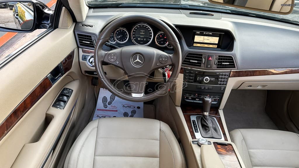 Mercedes-Benz E 350 2009 Coupe, CGI, BlueEfficiency, V6, Ελληνικό, Βιβλίο service thumbnail 19
