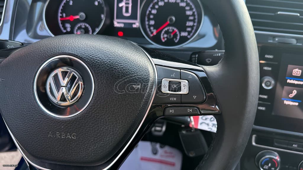 Volkswagen Golf 2019 Ελληνικό, 1ο Χέρι, Comfortline, Οθόνη Carplay,Βιβλίο service thumbnail 23