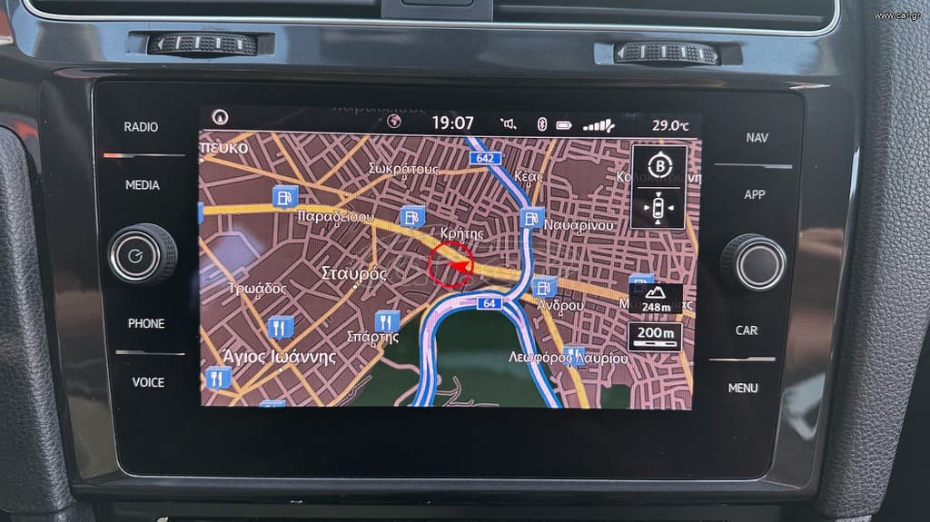 Volkswagen Golf 2019 Ελληνικό, 1ο Χέρι, Comfortline, Οθόνη Carplay,Βιβλίο service thumbnail 32