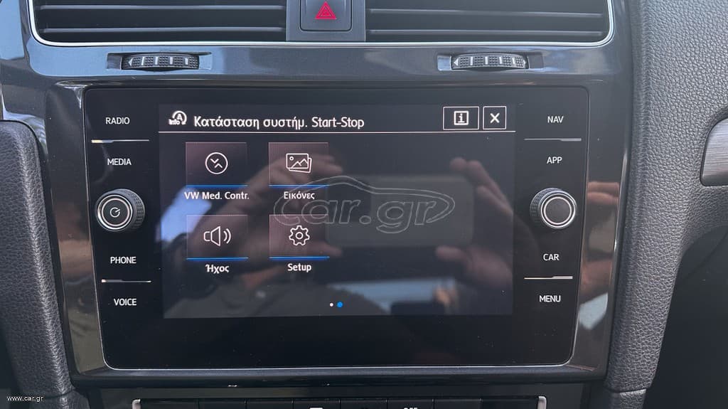 Volkswagen Golf 2019 Ελληνικό, 1ο Χέρι, Comfortline, Οθόνη Carplay,Βιβλίο service thumbnail 33