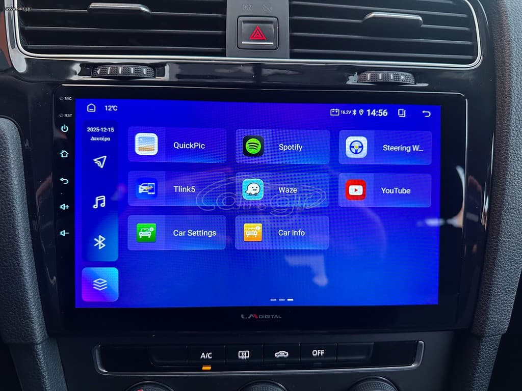 Volkswagen Golf 2013 Ελληνικής αντιπροσωπείας, Οθόνη Carplay, Βιβλίο service thumbnail 26