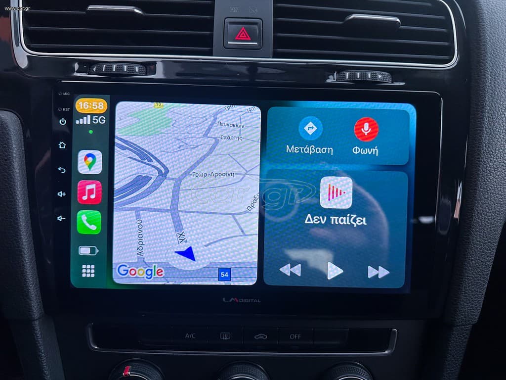 Volkswagen Golf 2013 Ελληνικής αντιπροσωπείας, Οθόνη Carplay, Βιβλίο service thumbnail 28