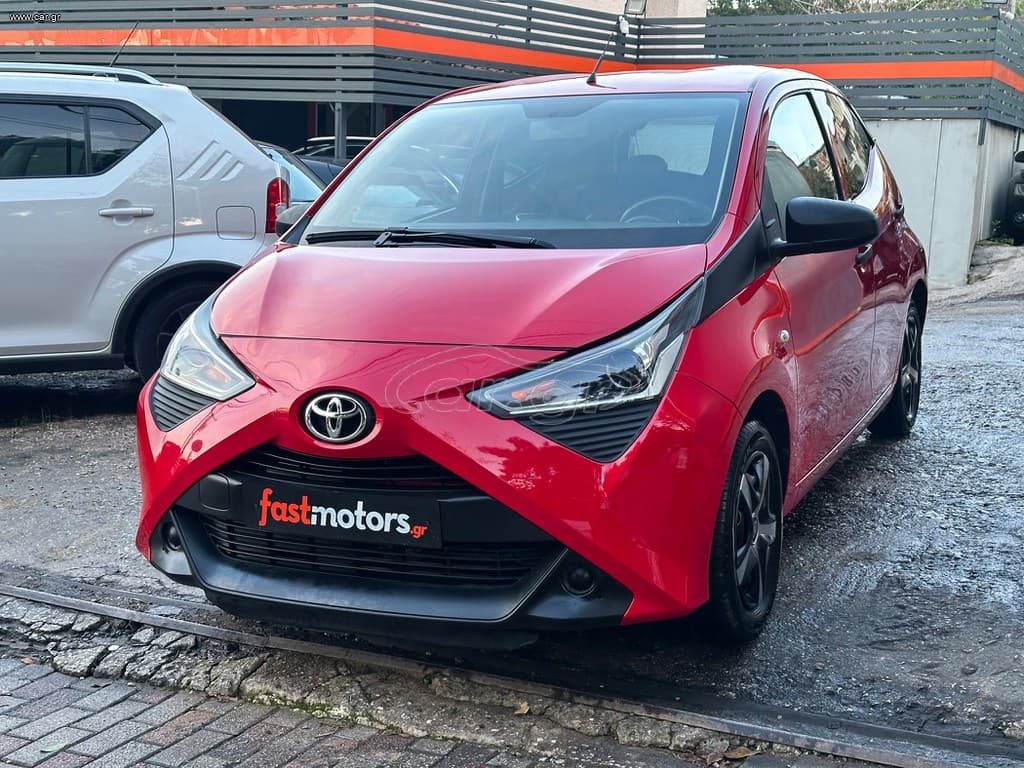 Toyota Aygo 2019 Ελληνικό,1ο Χέρι,Οθόνη Carplay,Βιβλίο service,2 Ετη Εγγύηση thumbnail 3