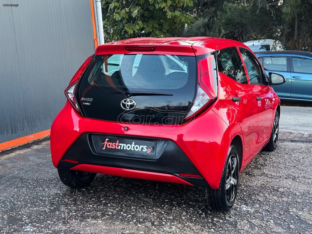 Toyota Aygo 2019 Ελληνικό,1ο Χέρι,Οθόνη Carplay,Βιβλίο service,2 Ετη Εγγύηση thumbnail 7