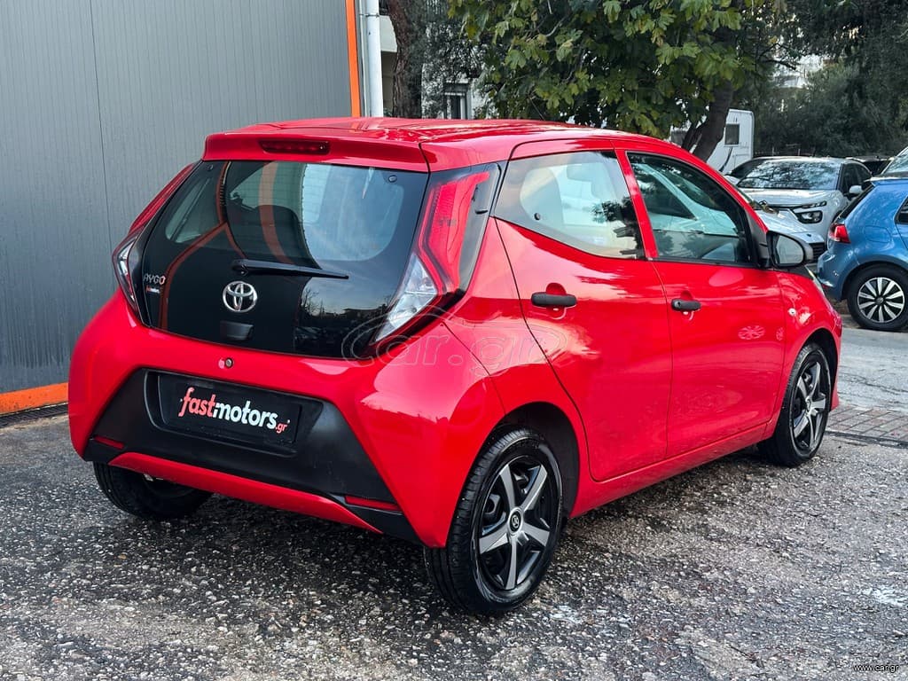 Toyota Aygo 2019 Ελληνικό,1ο Χέρι,Οθόνη Carplay,Βιβλίο service,2 Ετη Εγγύηση thumbnail 8