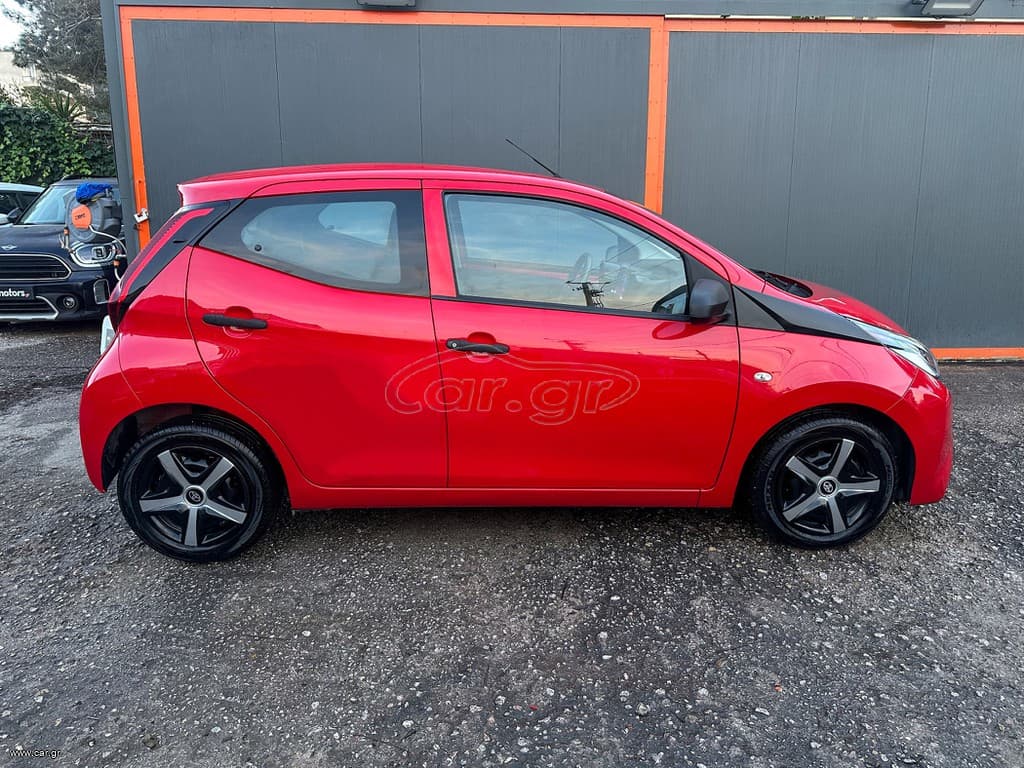Toyota Aygo 2019 Ελληνικό,1ο Χέρι,Οθόνη Carplay,Βιβλίο service,2 Ετη Εγγύηση thumbnail 9