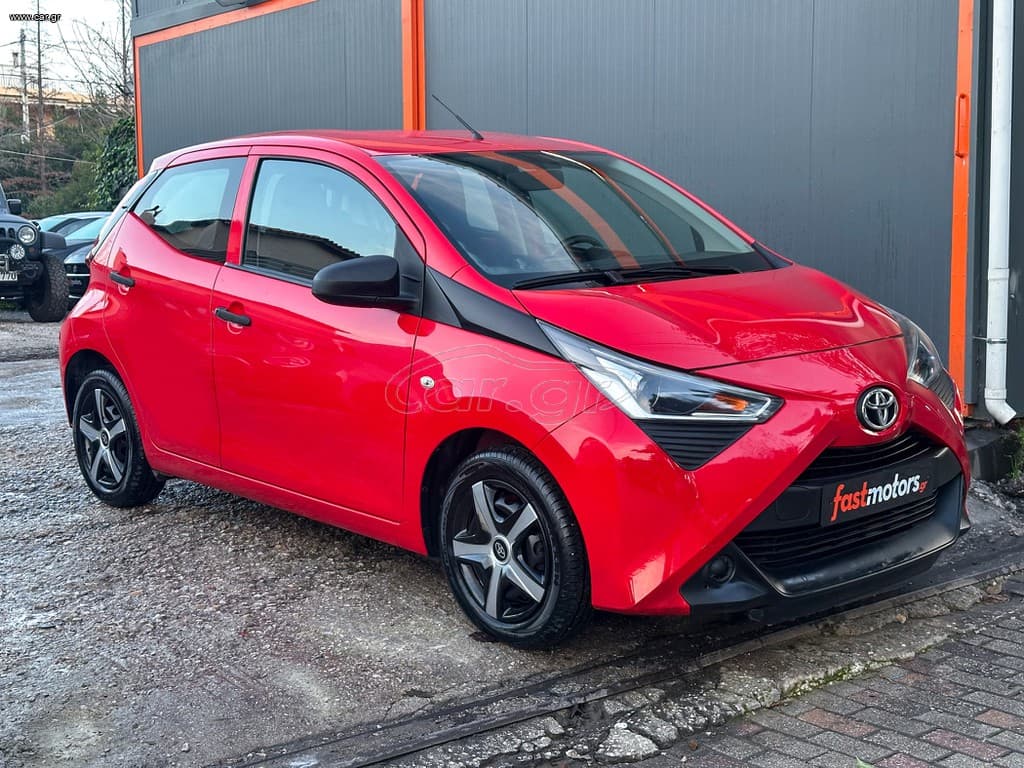 Toyota Aygo 2019 Ελληνικό,1ο Χέρι,Οθόνη Carplay,Βιβλίο service,2 Ετη Εγγύηση thumbnail 10