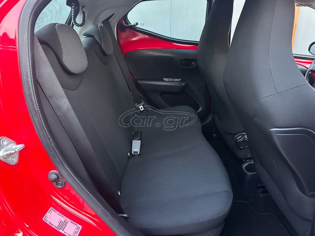 Toyota Aygo 2019 Ελληνικό,1ο Χέρι,Οθόνη Carplay,Βιβλίο service,2 Ετη Εγγύηση thumbnail 15