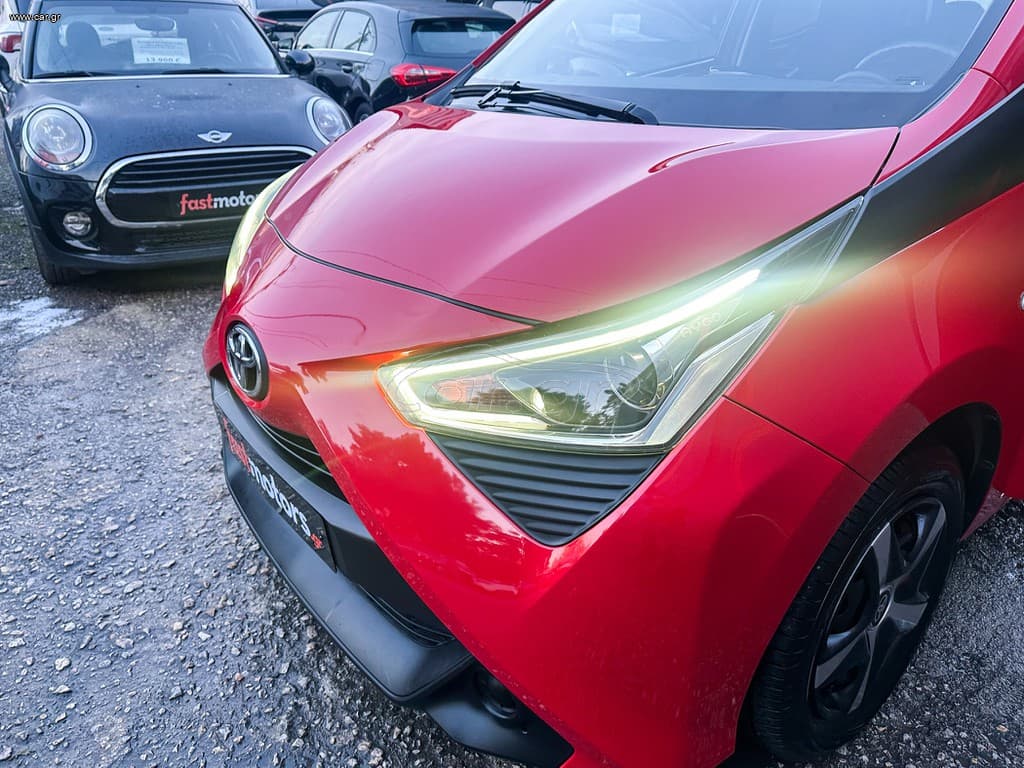 Toyota Aygo 2019 Ελληνικό,1ο Χέρι,Οθόνη Carplay,Βιβλίο service,2 Ετη Εγγύηση thumbnail 33