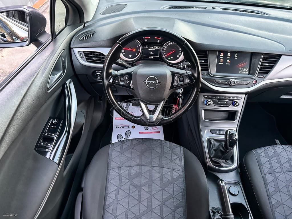 Opel Astra 2019 Edition 120, 1ο Χέρι, Ελληνικό, Βιβλίο, 2 Ετη Εγγύηση thumbnail 18
