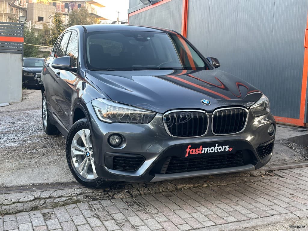Bmw X1 2017 Ελληνικό, SDRIVE, Οθόνη Carplay,Βιβλίο service,2 Ετη Εγγύηση - 1