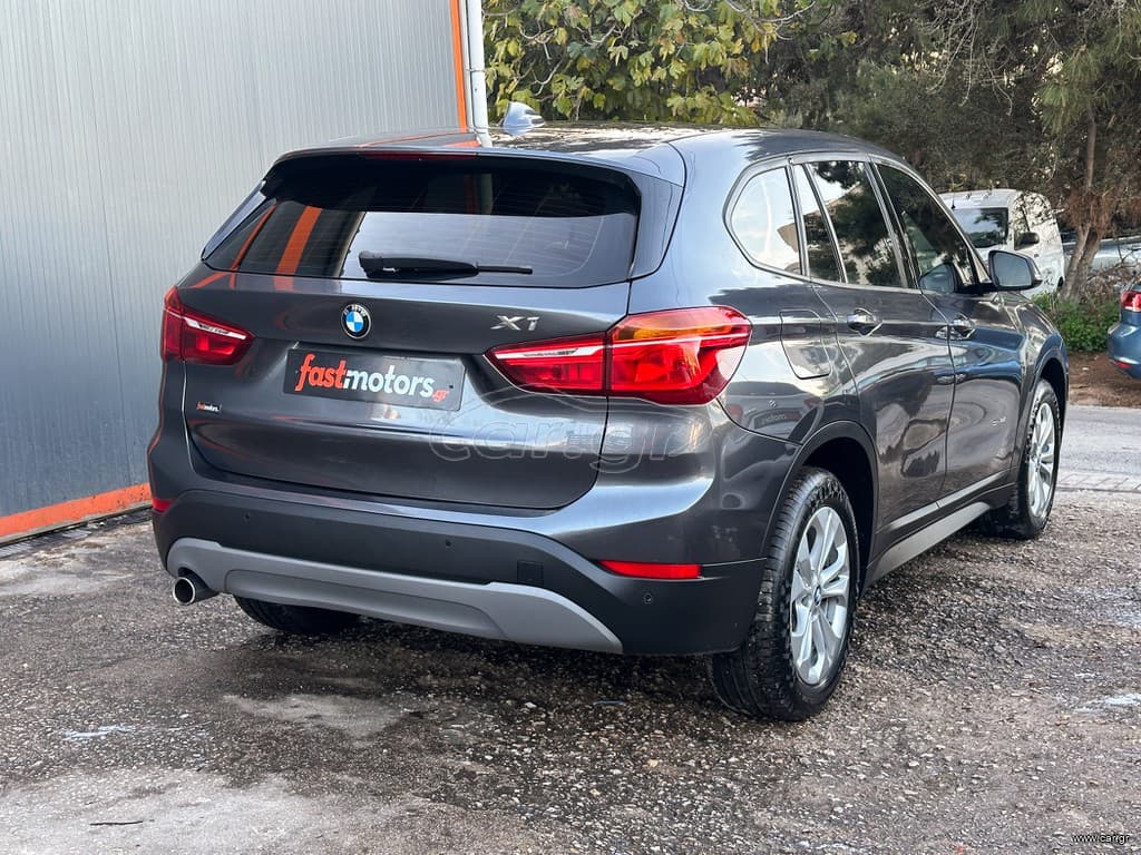 Bmw X1 2017 Ελληνικό, SDRIVE, Οθόνη Carplay,Βιβλίο service,2 Ετη Εγγύηση thumbnail 7
