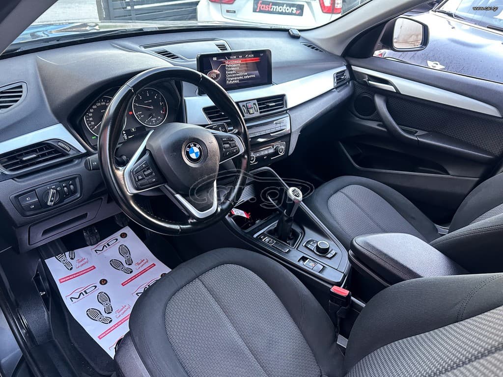 Bmw X1 2017 Ελληνικό, SDRIVE, Οθόνη Carplay,Βιβλίο service,2 Ετη Εγγύηση thumbnail 11