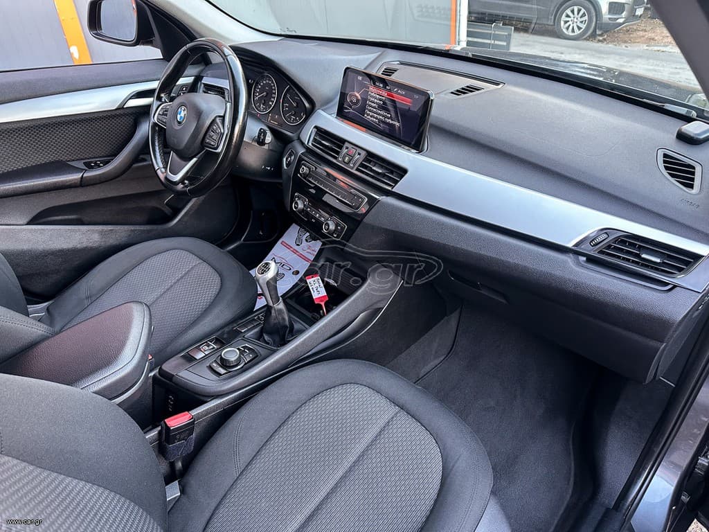 Bmw X1 2017 Ελληνικό, SDRIVE, Οθόνη Carplay,Βιβλίο service,2 Ετη Εγγύηση thumbnail 13
