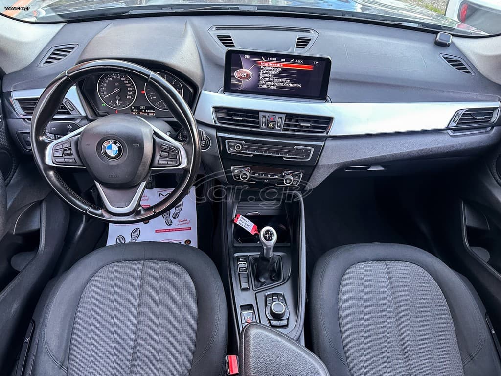 Bmw X1 2017 Ελληνικό, SDRIVE, Οθόνη Carplay,Βιβλίο service,2 Ετη Εγγύηση thumbnail 17