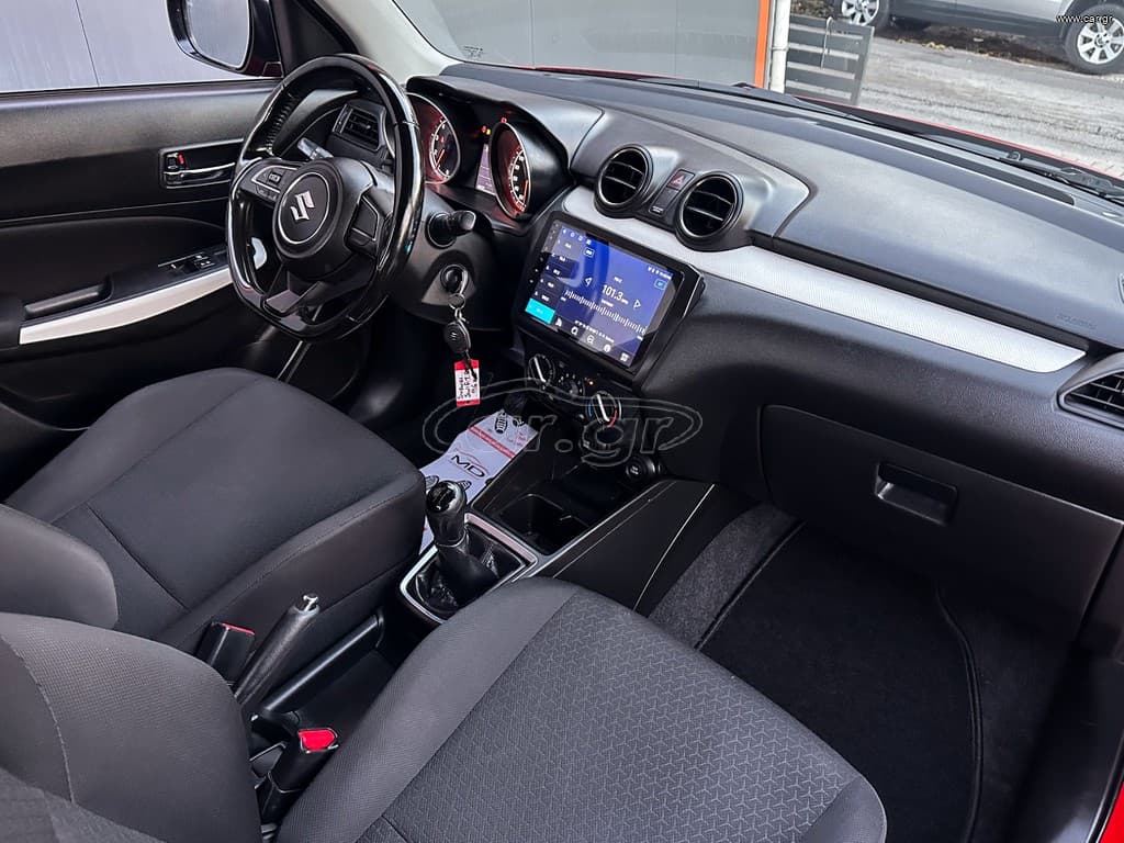 Suzuki Swift 2019 Ελληνικό,1ο Χέρι, Οθονη  CarPlay, Βιβλίο, 2Ετη  Εγγύηση thumbnail 13