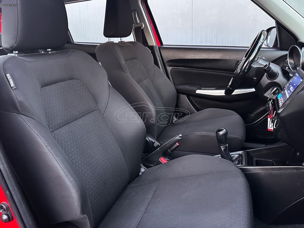 Suzuki Swift 2019 Ελληνικό,1ο Χέρι, Οθονη  CarPlay, Βιβλίο, 2Ετη  Εγγύηση thumbnail 14