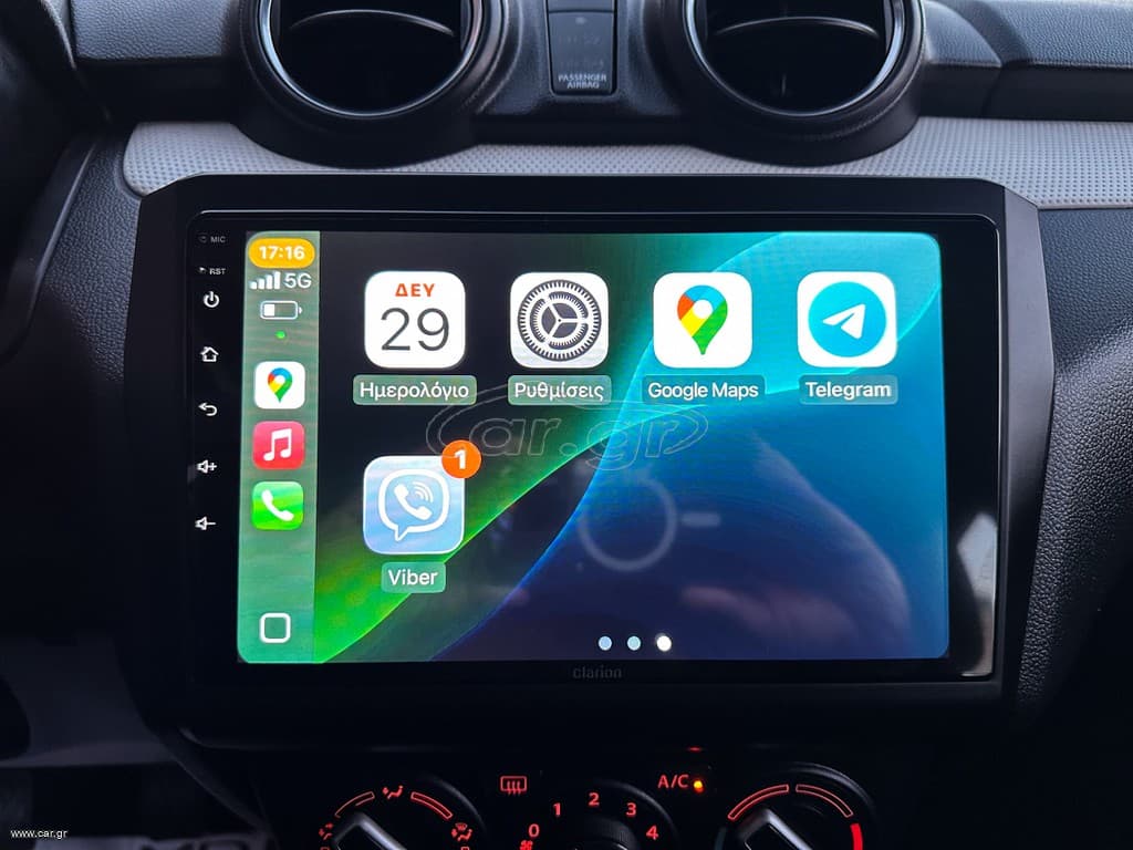 Suzuki Swift 2019 Ελληνικό,1ο Χέρι, Οθονη  CarPlay, Βιβλίο, 2Ετη  Εγγύηση thumbnail 32