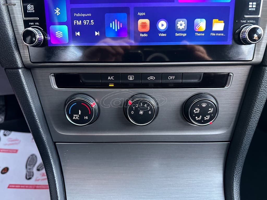 Volkswagen Golf 2017 Ελληνικό, 1ο Χέρι, Οθόνη Carplay, Βιβλίο,2 Ετη εγγύηση thumbnail 22