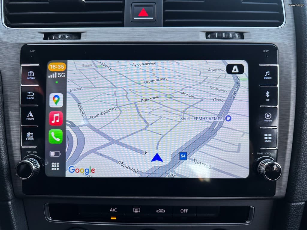 Volkswagen Golf 2017 Ελληνικό, 1ο Χέρι, Οθόνη Carplay, Βιβλίο,2 Ετη εγγύηση thumbnail 32