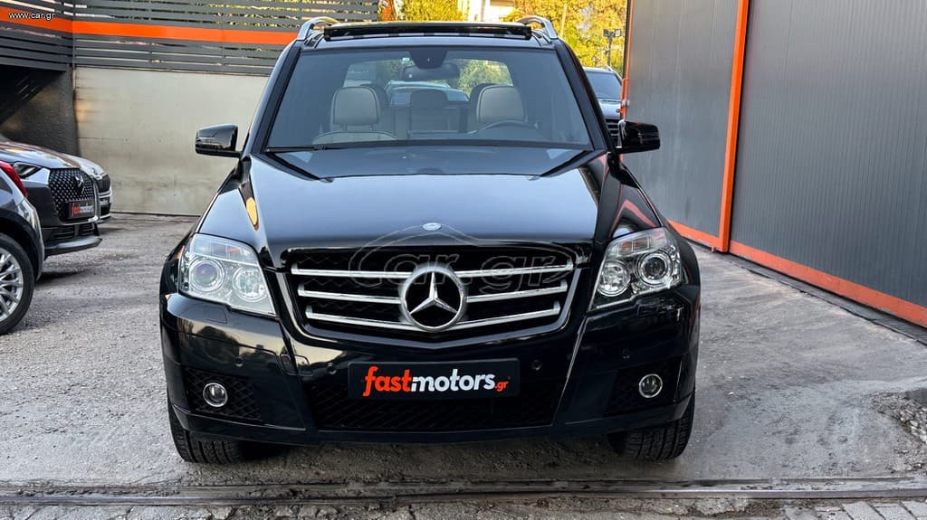 Mercedes-Benz GLK 300 2009 Ελληνικό, 1ο Χέρι, 4MATIC, Panorama, Δέρμα,Οθόνη, Βιβλίο thumbnail 2